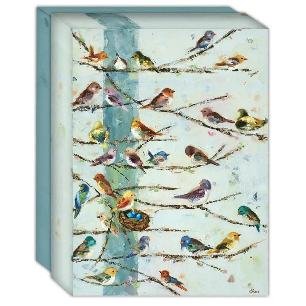 Birds on Branches Boxed Cards