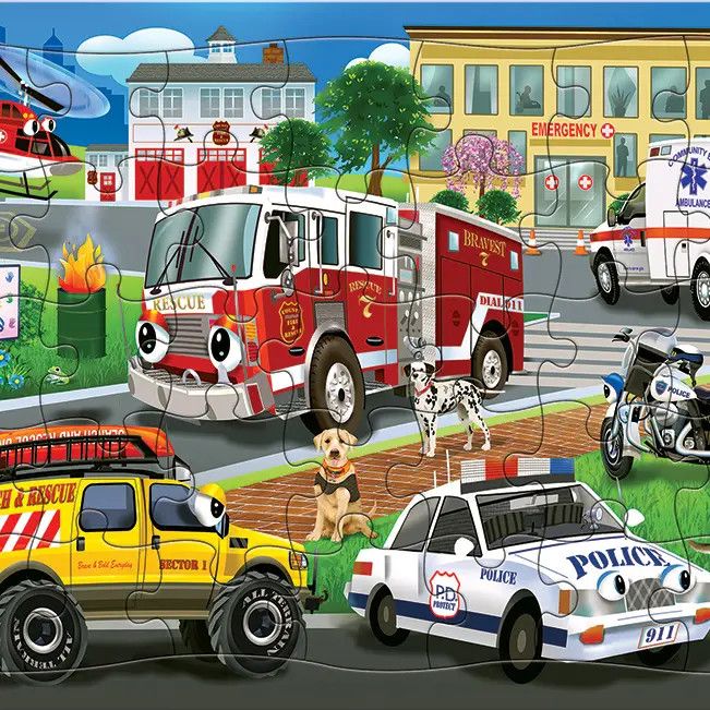 Emergency Response (Tray) 35pc Puzzle
