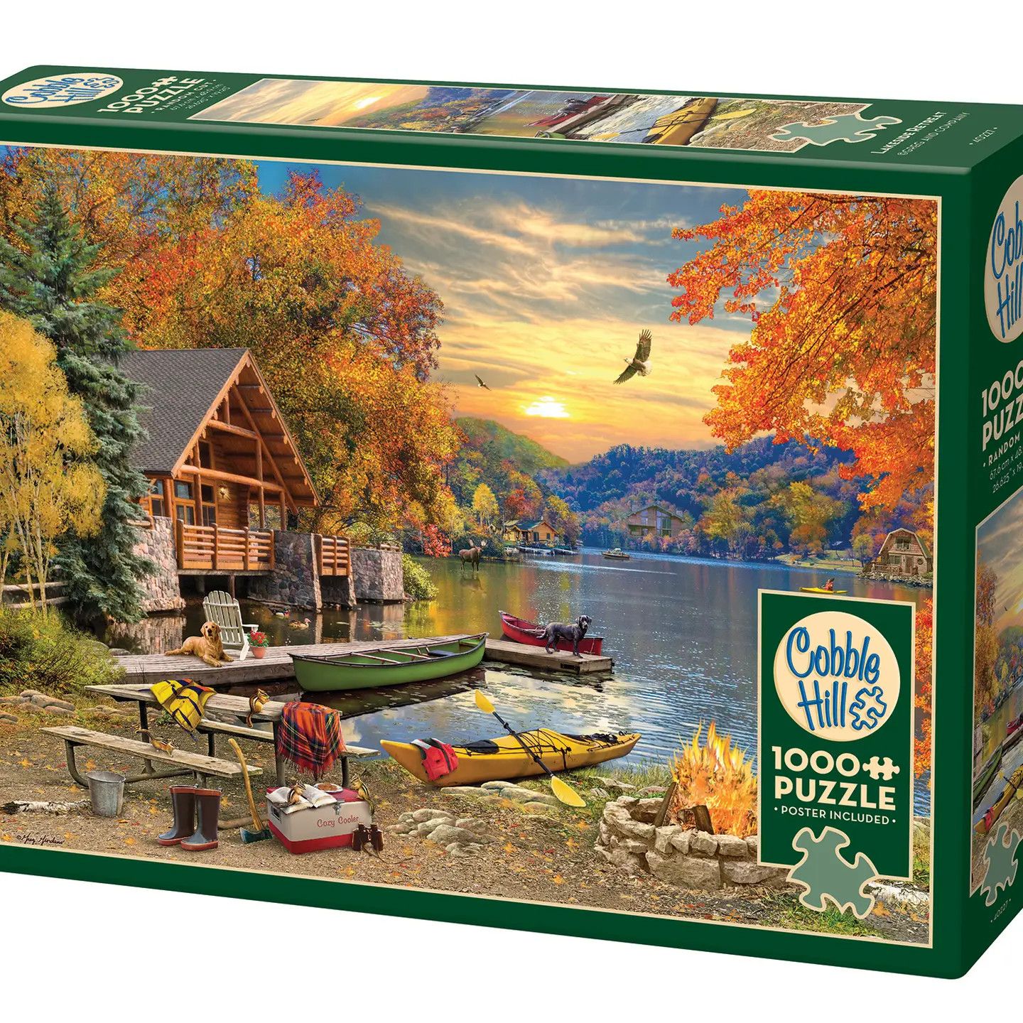 Lakeside Retreat 1000pc Puzzle
