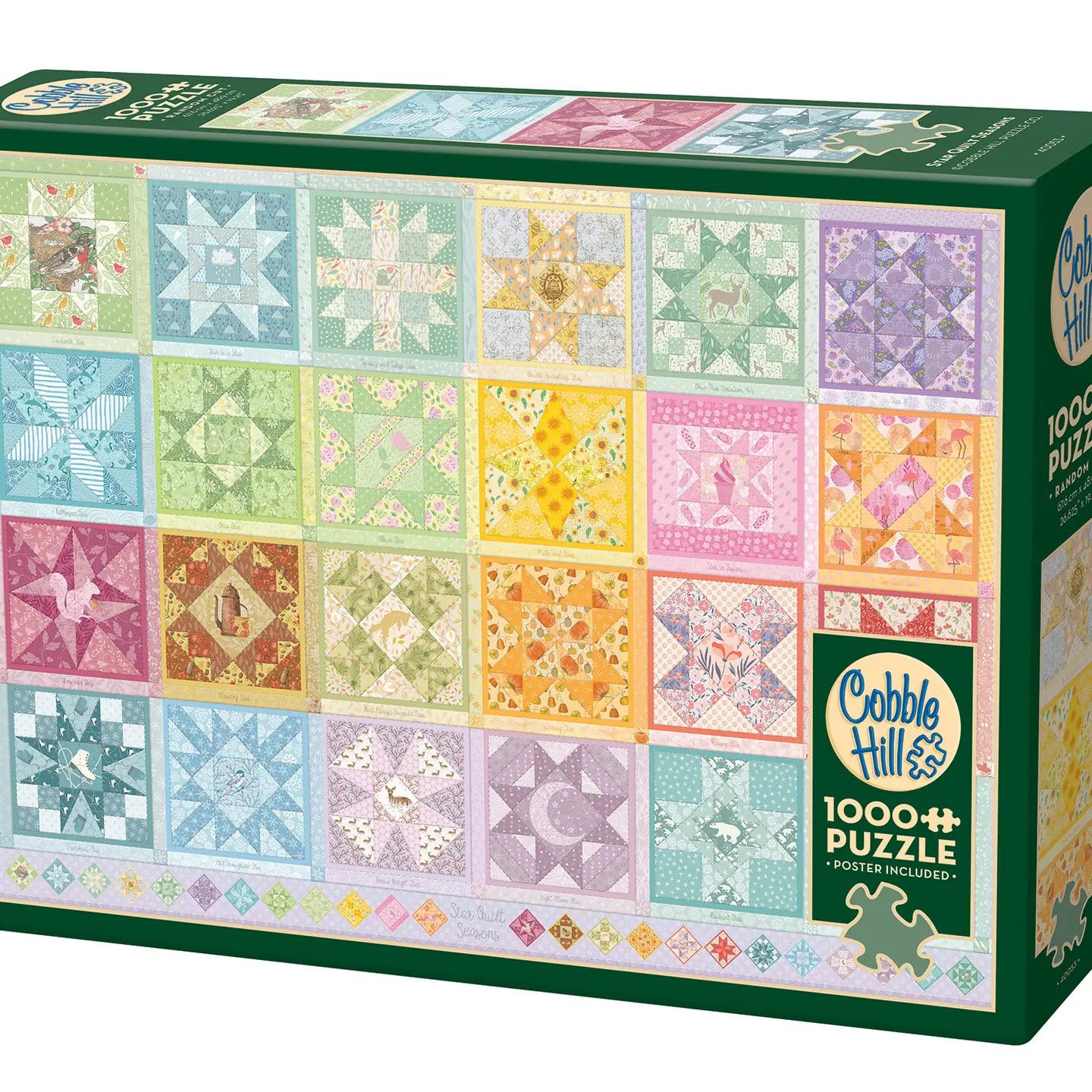 Star Quilt Seasons 1000pc Puzzle