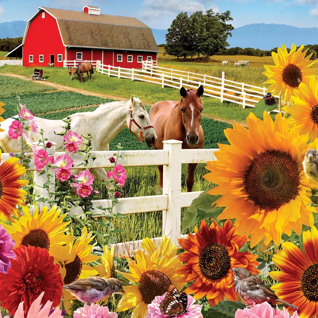 Sunshine Farm (Tray) 35pc Puzzle