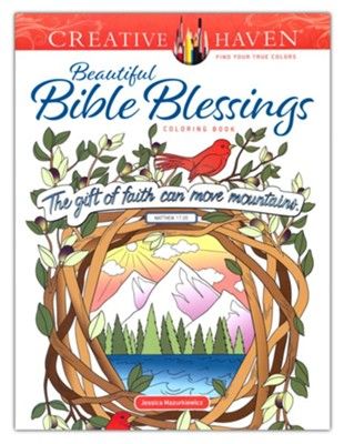 Beautiful Bible Blessings Coloring Book