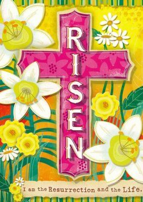 Risen, Easter Cards, Box of 12