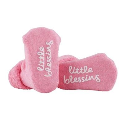 Little Blessing, Socks, 3-12 Months