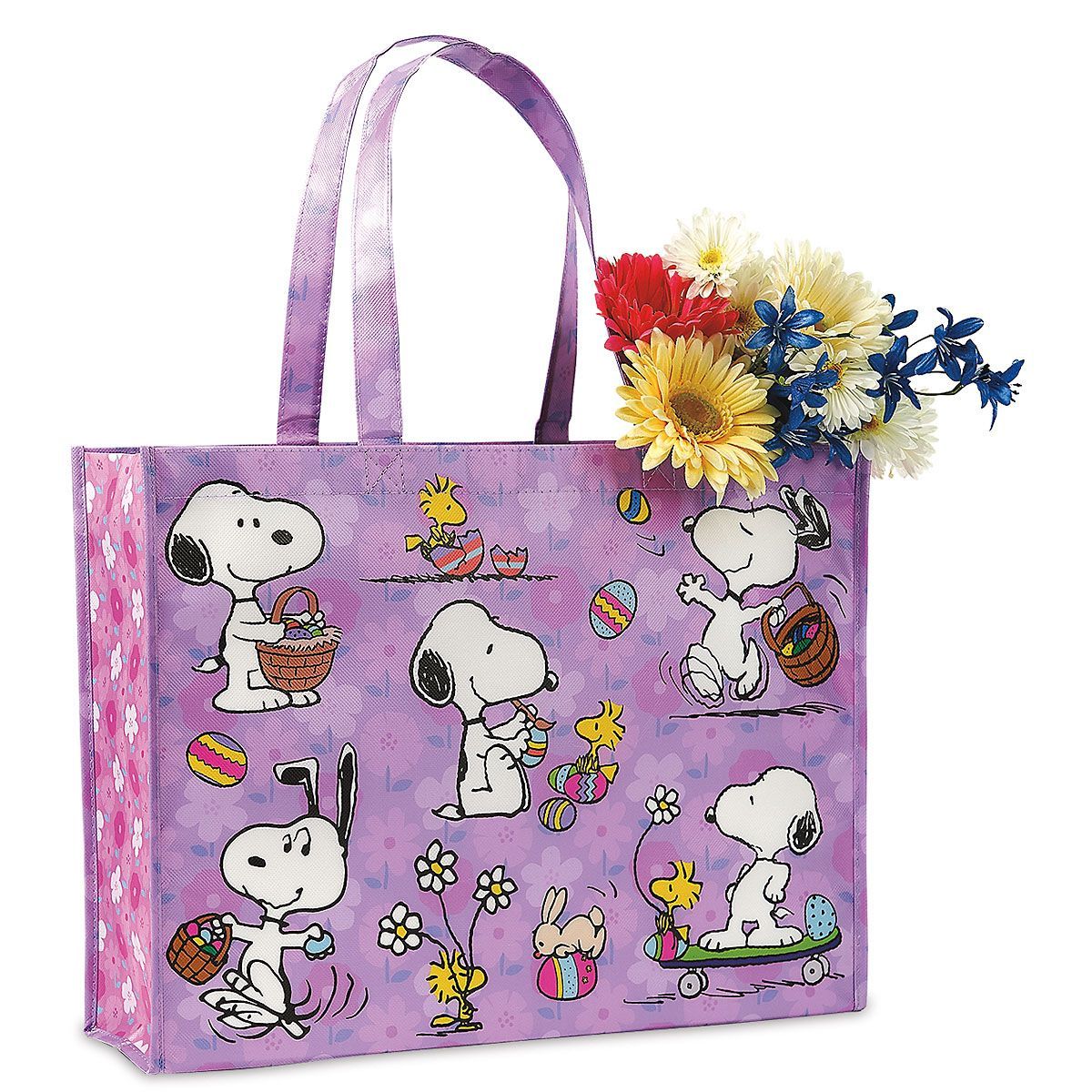 PEANUTS® Easter Large Shopping Tote Bag