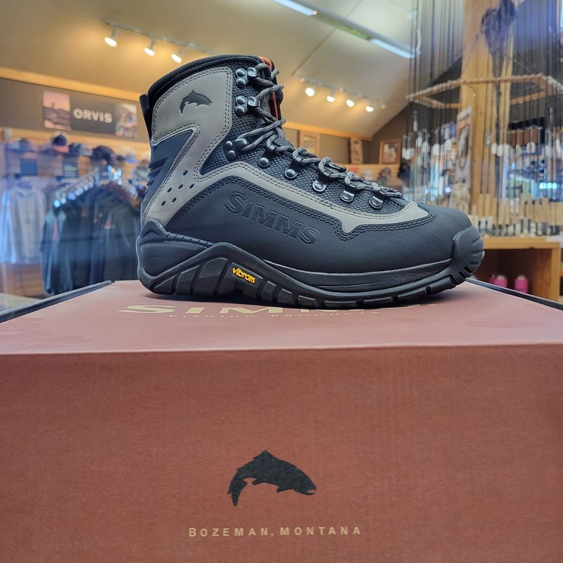 Simms Men’s G3 Guide Vibram Boot Size 14 Steel Grey