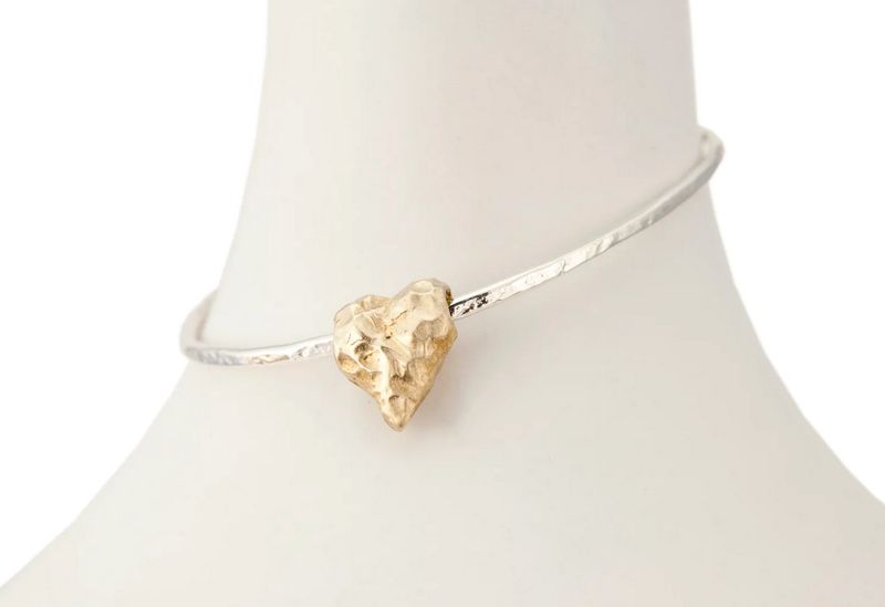 Karyn Chopik B2202 Chubby Heart Bracelet 