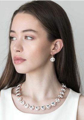 Rebekah Price Rivoli Clear Necklace