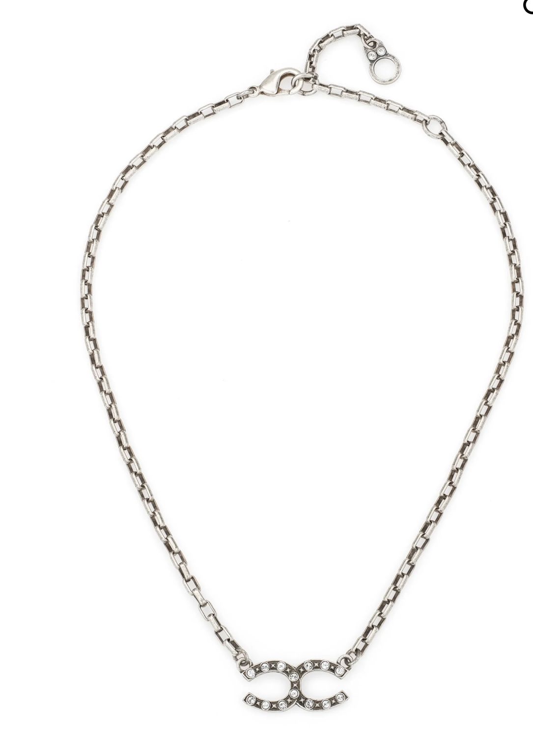 French Kande  FKPRB2298 Silver Chain w/Mini Horseshoes
