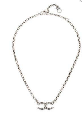 French Kande  FKPRB2298 Silver Chain w/Mini Horseshoes