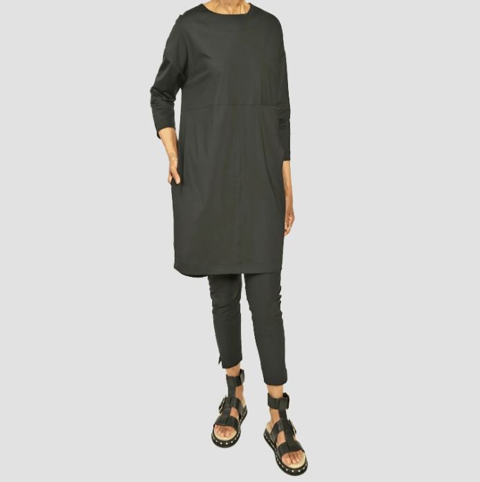 Ayrtight Ecotech Valetta Tunic, Color: Black, Size: SM
