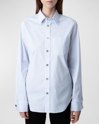 Zadig Voltaire Taskiza Studded Blouse 