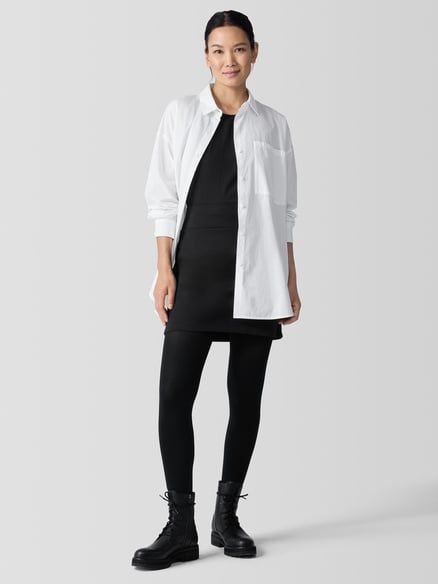 Eileen Fisher Ponte Mini Skirt