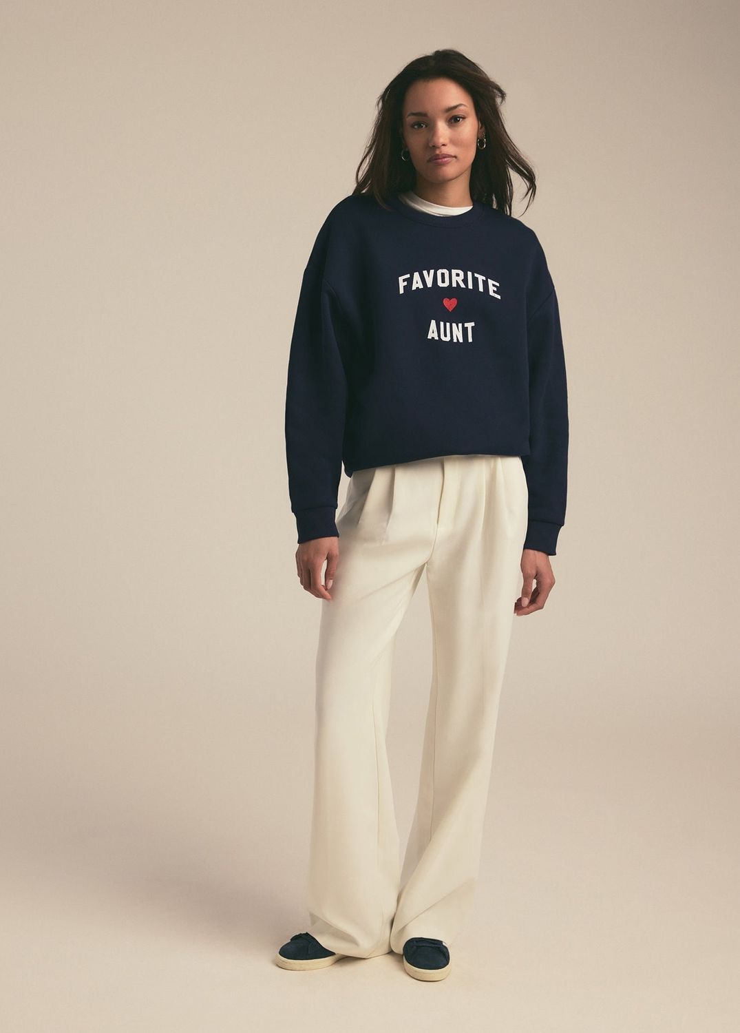Favorite Daughter AUNT Heart Sweatshirt