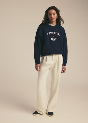Favorite Daughter AUNT Heart Sweatshirt