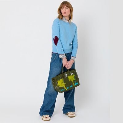 Kerri Rosenthal Patchwork Pullover