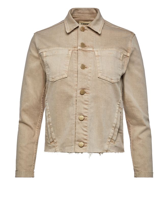 L' Agence Janelle Raw Jacket