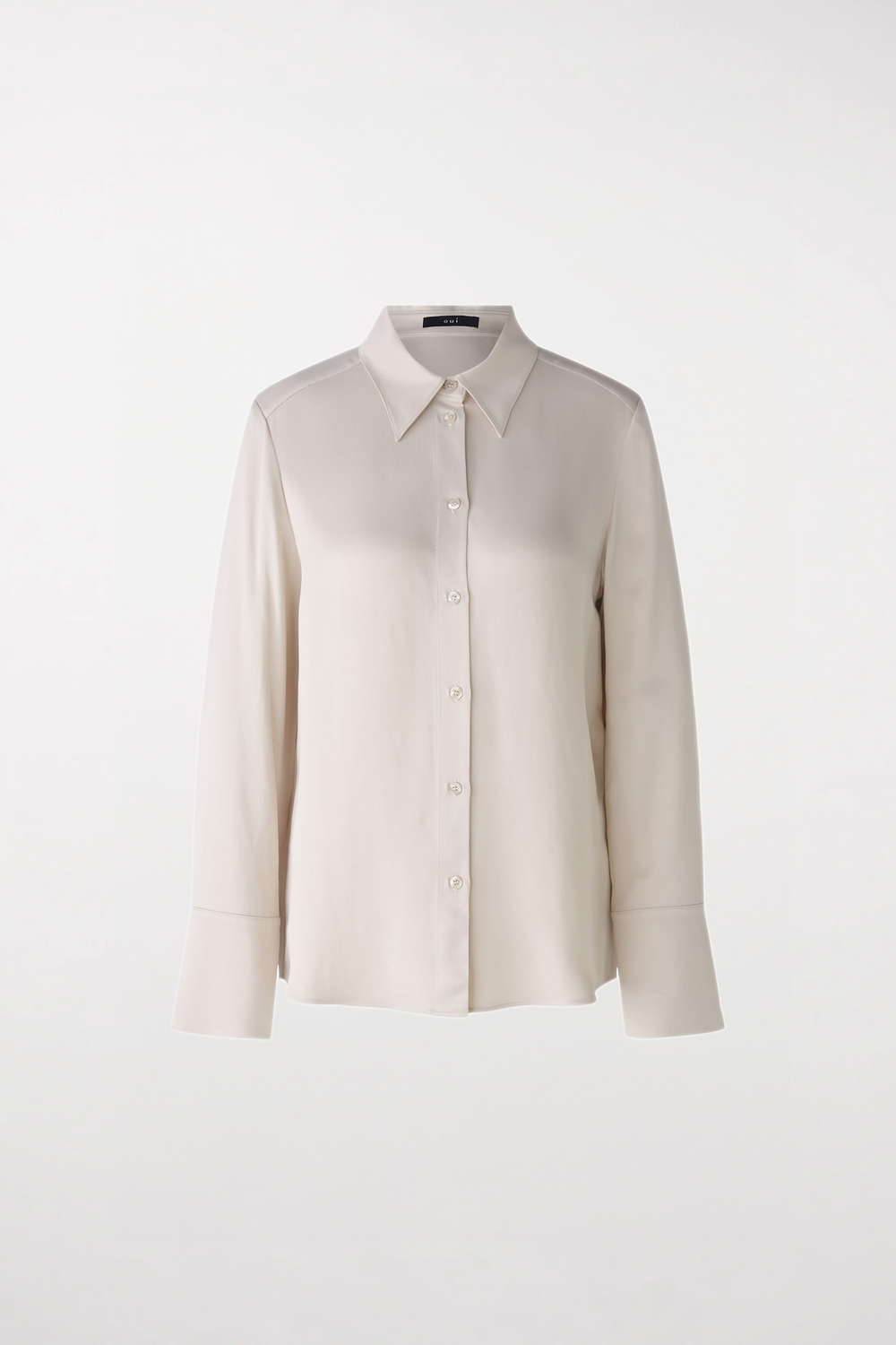 OUI  Matte Satin Blouse