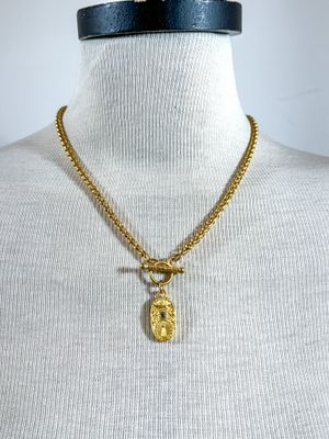 French Kande  FKP12  Petite Chain w/Pendant 