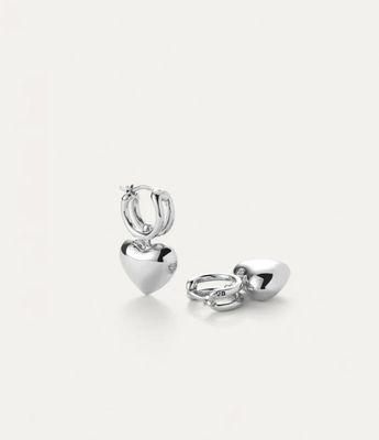 Jenny Bird  Puffy Heart Earrings