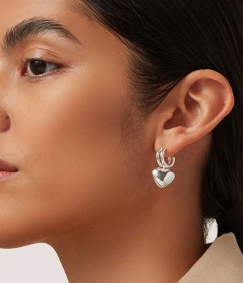 Jenny Bird  Puffy Heart Earrings
