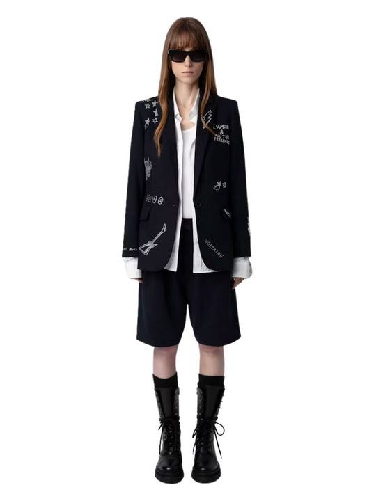 Zadig Voltaire Valse Strass Blazer 