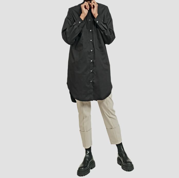 Ayrtight Gideon Hawkins Long Shirt 2126Gi, Color: Carbon, Size: SM
