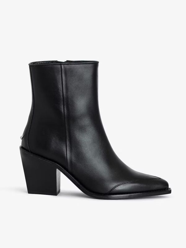 Zadig Cara Leather Boot SWCT00879