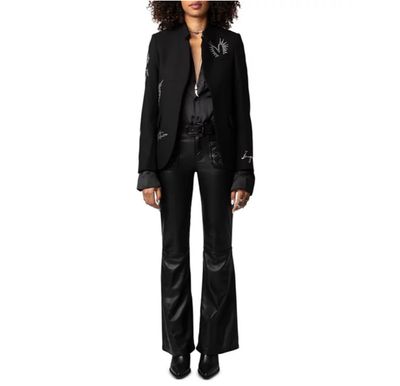 Zadig Voltaire Very Strass Heart Blazer