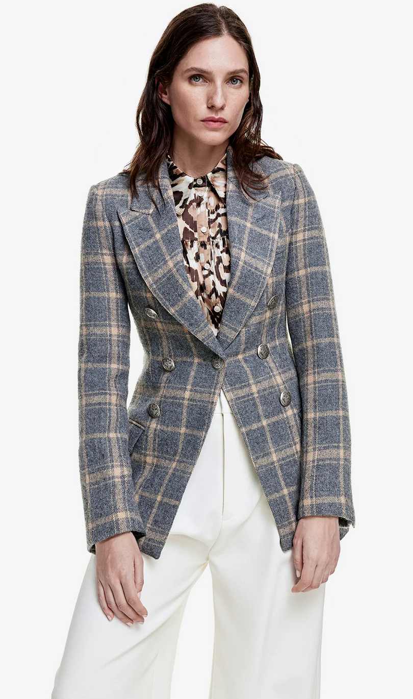 Smythe Not a DB Blazer Plaid