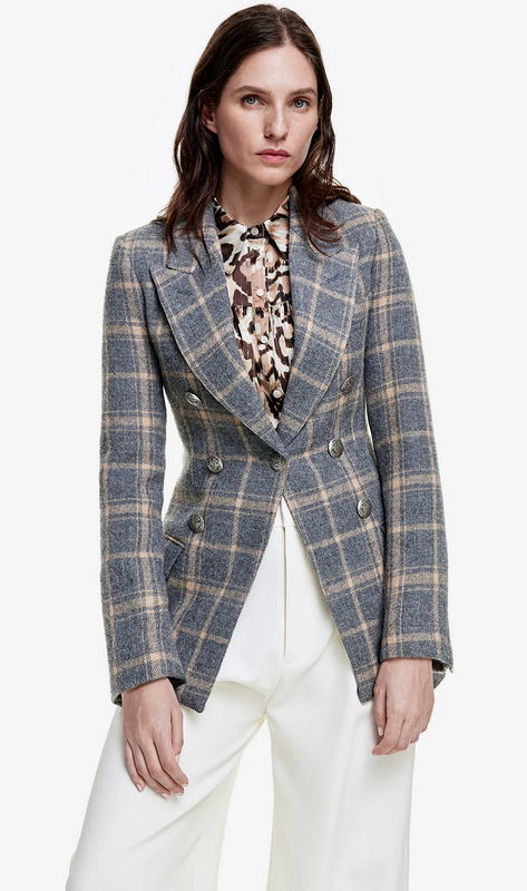 Smythe Not a DB Blazer Plaid