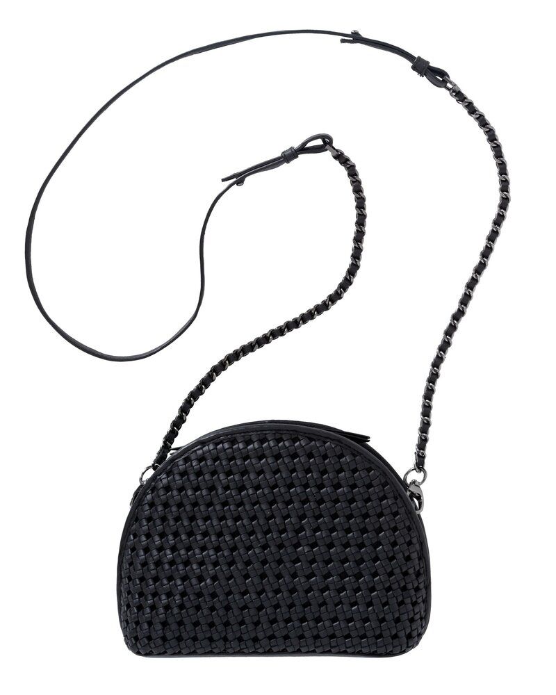 YaYa Oval Leather Crossbody
