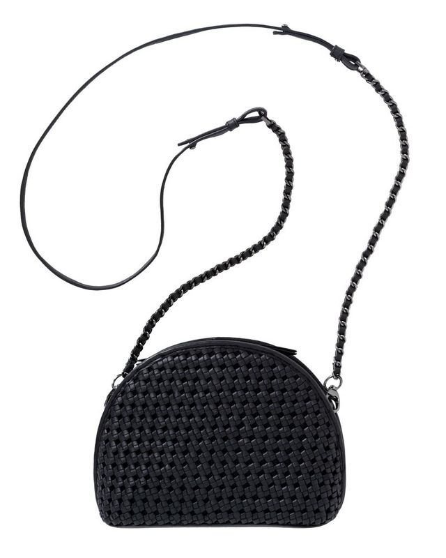 YaYa Oval Leather Crossbody