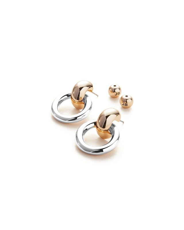 Jenny Bird  Puffy Faye Knocker Earrings