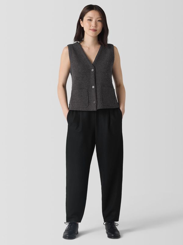 Eileen Fisher Boiled Wool Vest