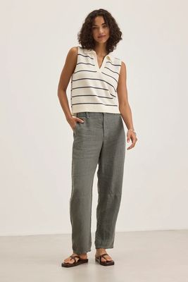 Velvet Taylor Heavy Linen Pant