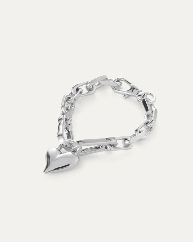 Jenny Bird Padlock Heart Bracelet