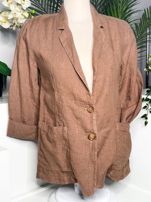 Velvet Iman Linen Blazer