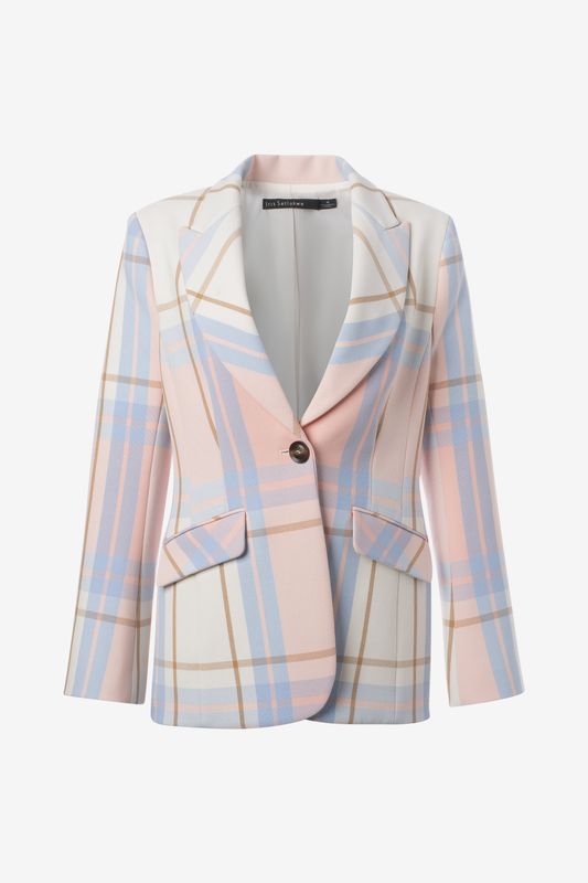 Iris Plaid Blazer