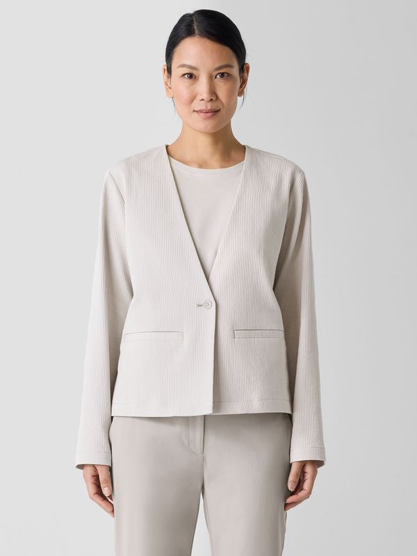 Eileen Fisher Vneck Jacket