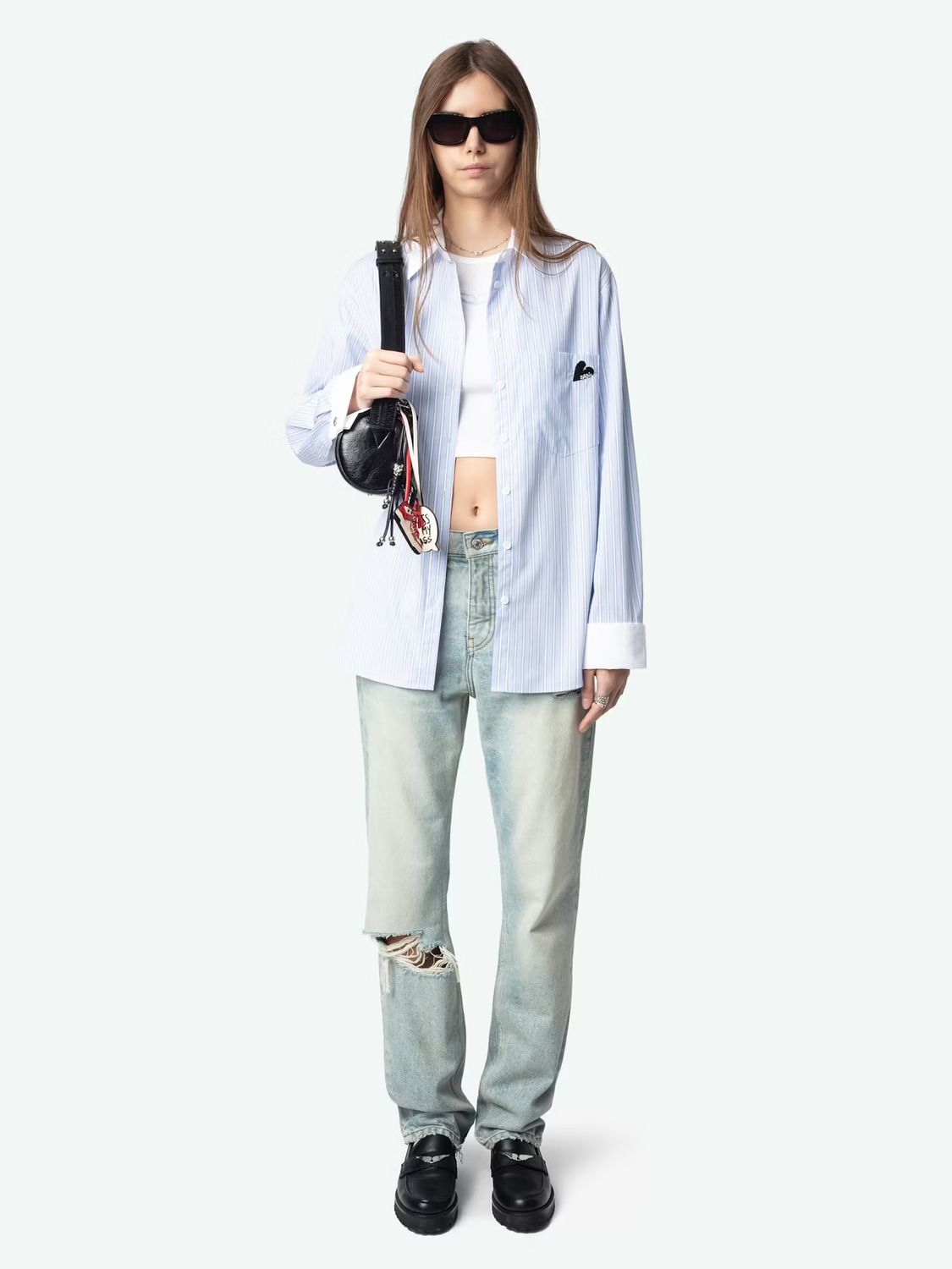 Zadig Voltaire Mist Tailored Shirt