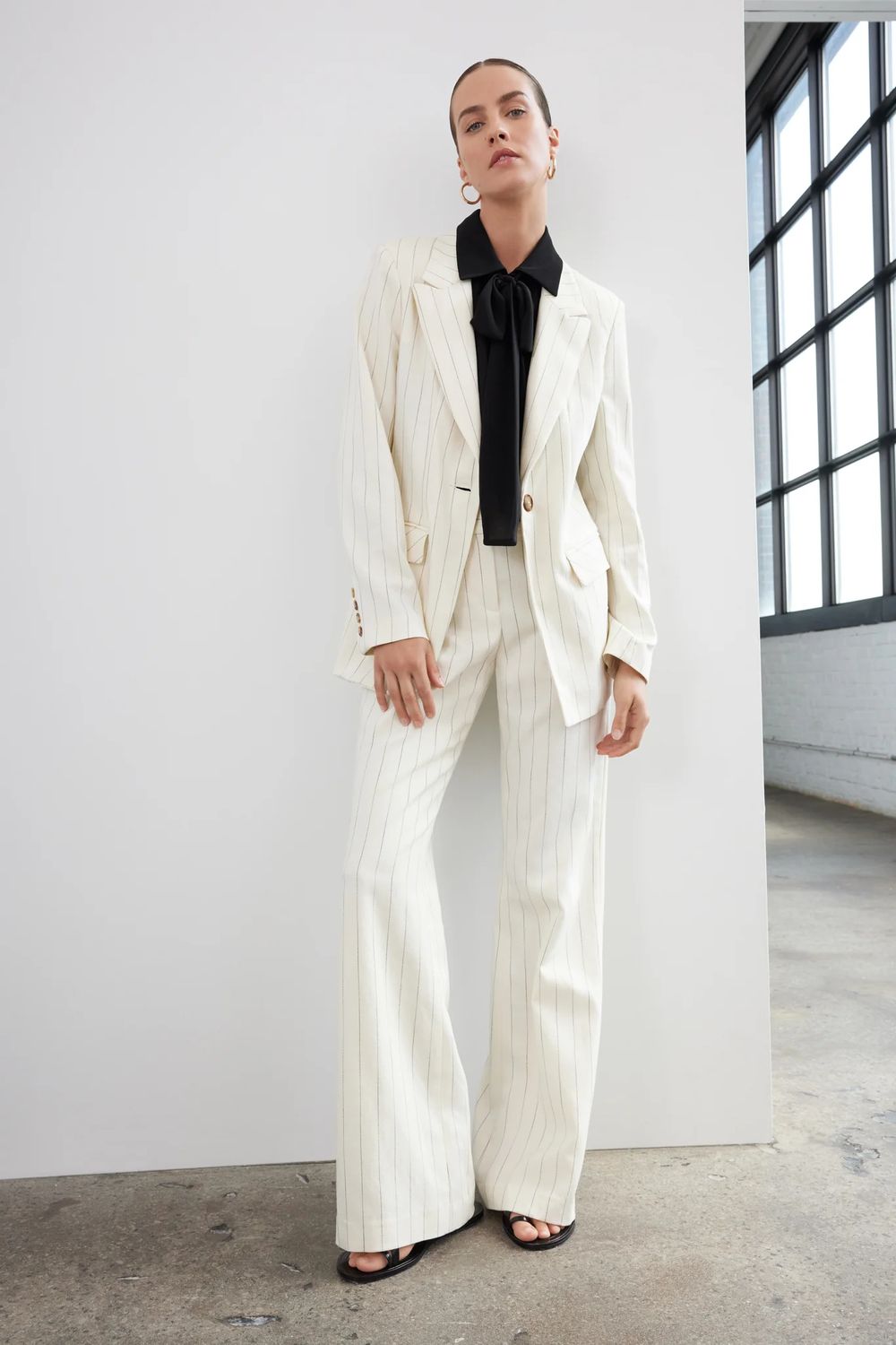 Iris Striped Blazer