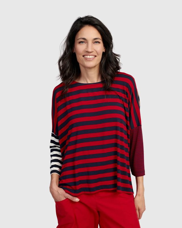 Alembika Stripe Top