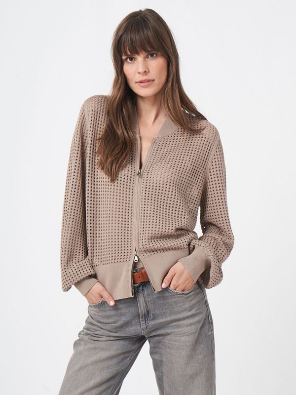 Repeat Mesh Cardigan