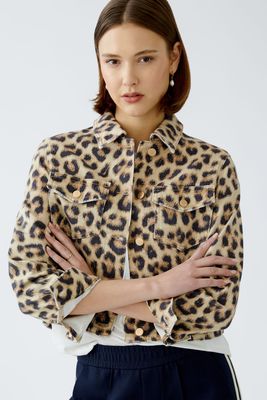 OUI Animal Print Jacket