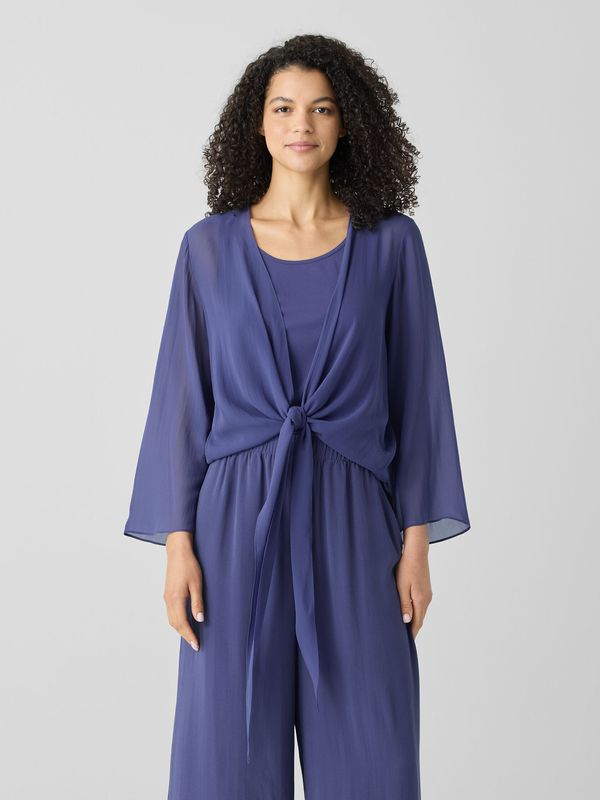 Eileen Fisher Chiffon Wrap