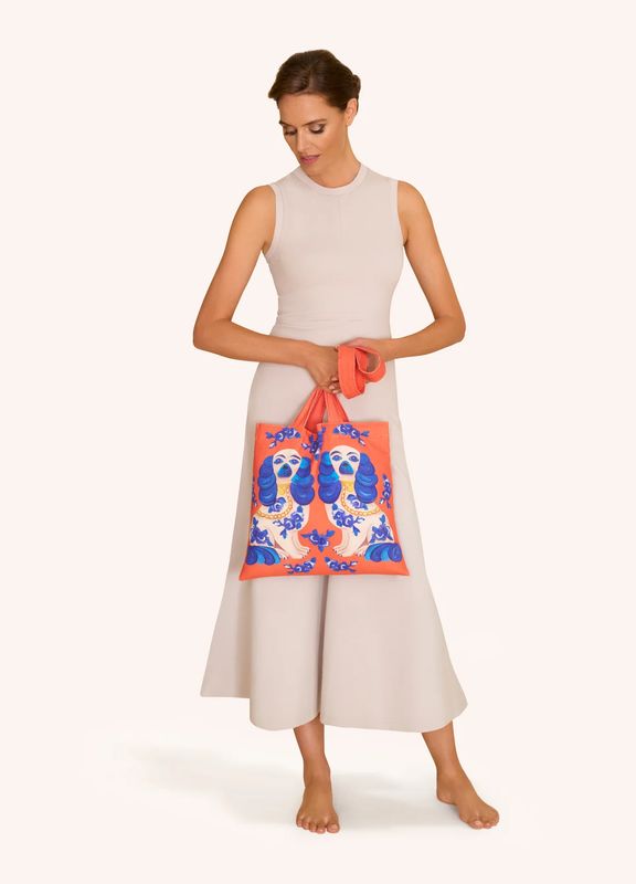 Powder Canvas Tote