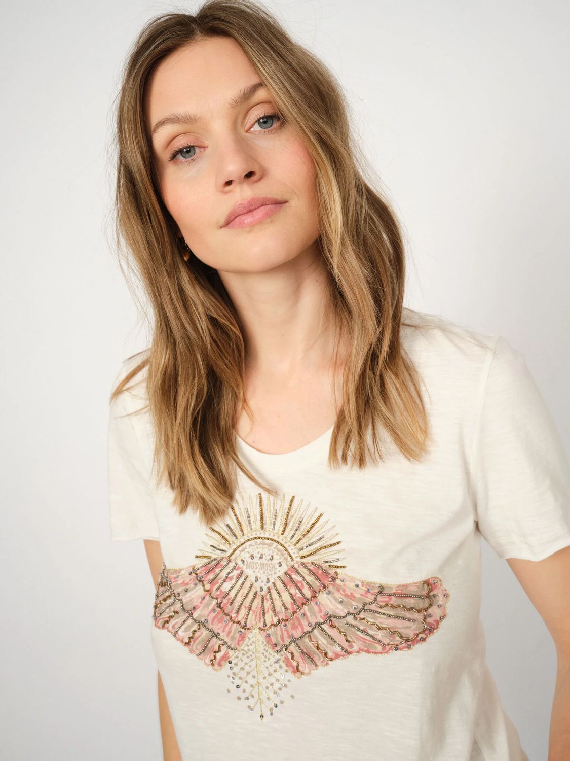 Mos Mosh Nadine Deco Crew Tee