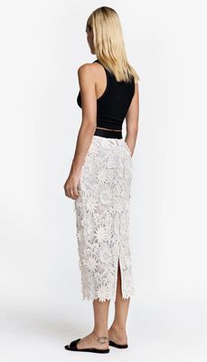 Smythe Appliqué Pencil Skirt