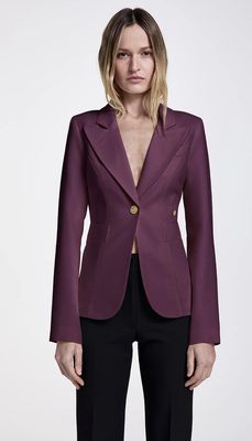 Smythe Duchess Blazer - Plum
